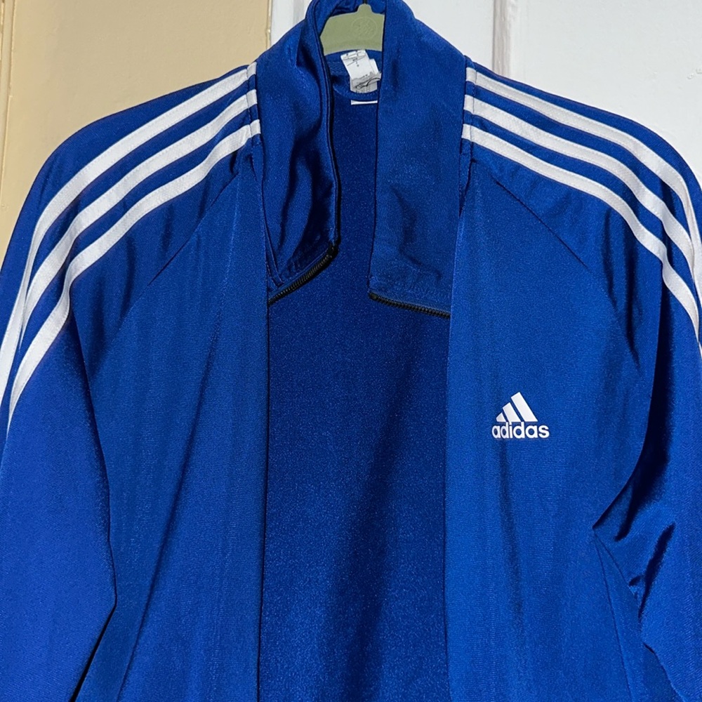 Adidas Track Jacket Zip Up Men’s Medium
